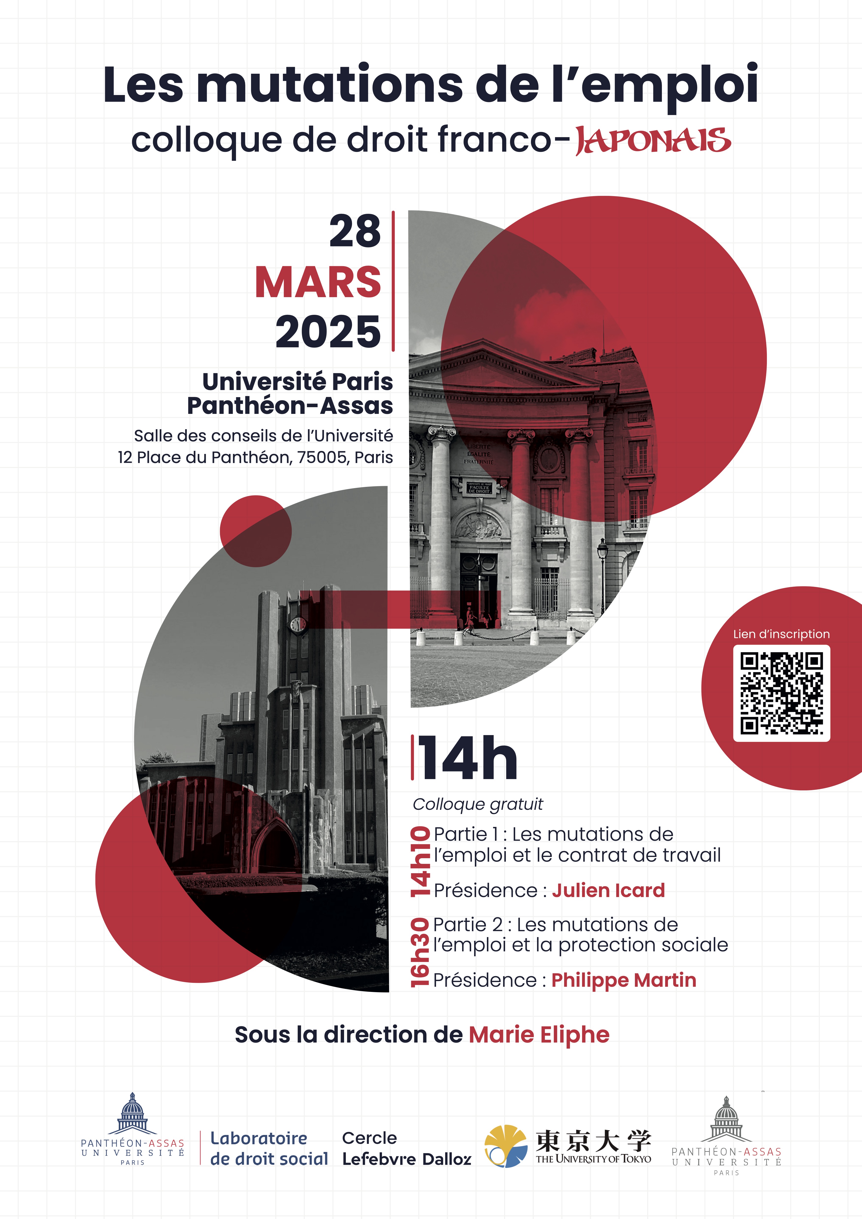 Lefebvre Dalloz print campaign - Professional poster design for leading French legal publisher showcasing creative typography and layout